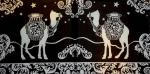 134 Animals Africa: Divers - 3-ply (black) - ppd - C.Pabst