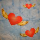 066 Heart / Hearts - 3-ply - Paper Design - 2003