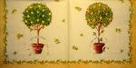 061 Lemons,  Oranges - 3-ply (yellow) - Ihr