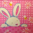 114 Rabbits:  unnatürlich - 3-ply (pink) - ppd - Robin Moro