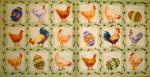 036 Rooster,  Hen - 3-ply - Paw