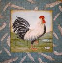 048 Rooster,  Hen - 3-ply - Paper Design