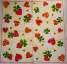 138 Heart / Hearts - 3-ply (cream) -  Ihr