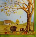 062 Tiere Herbst - 3-lagig - Atelier