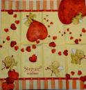 166 Heart / Hearts - 4-ply (yellow) - Paper Design - Steinbeck - Handkerchief