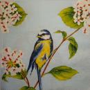 125 Vögel - 3-ply (blue) - Ihr