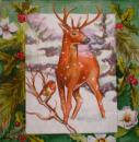 102 Deer - 3-ply (grün) - Ambiente