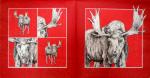 107 Deer - 3-ply (red) - Ihr