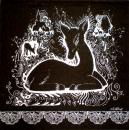 109 Deer - 3-ply (schwarz/weiß) - ppd - G.v.d.Flierdt