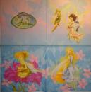 158 Mädchen - 2 ply -Disney - Tinkerbell
