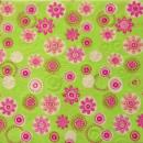 074 Daisies  - 3 ply - (pink) - geprägt - Bella Casa