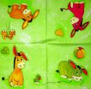 006 Winnie Pooh - 3-ply (grün)