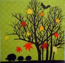 049 Animals Autumn - 3-ply (gr�n)