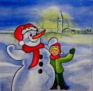 102 Snowman - 3-ply - Paper Design