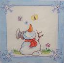 114 Schneemann - 3-lagig - Vielseidig