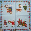 123 Snowman - 3-ply (bright blue) - Ihr