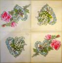 374 Roses - 3-ply ( creme/pearl)