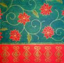 072 Christmas Flowers - 3-ply
