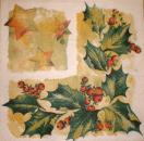 089 Christmas Flowers - 3-ply