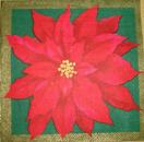 091 Christmas Flowers - 3-ply