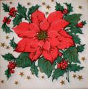 096 Christmas Flowers - 3-ply