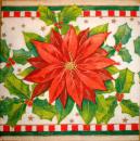 105 Christmas Flowers - 3-ply - CS