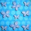 017 Schmetterlinge - 3-lagig (blau) - Paper Design