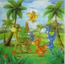 013 Dinosaurier - 2-lagig - Markus Binz