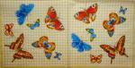 128 Butterflies - 3-ply