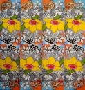 015 Magnolias - 4-ply - ppd - French Bully - Handkerchief