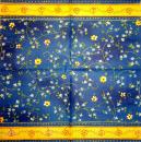 128 Daisies  - 3 ply (blue)