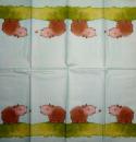 153 Animals Africa: Divers - 4-ply - Paper Design - Handkerchief