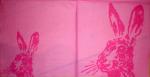 160 Rabbits:  natürlich - 3-ply (pink) - Artebene
