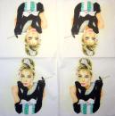 028 Stars - 3-lagig - Audrey Hepburn