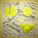 ZIT-212 Zitronen - 3-lagig - Ambiente - Lemon