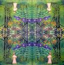 147 Jahrhundert - 1-lagig / Wellenrand - 15.5x16cm