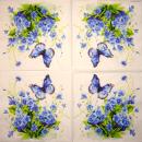 138 Schmetterlinge - 3-lagig (138) - Home Fashion - CS