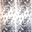 105 Rabbits:  natürlich - 3-ply