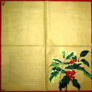 211 Weihnachten Blumen - 3-lagig - CS