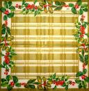 211 Weihnachten Blumen - 3-lagig - CS