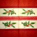 211 Weihnachten Blumen - 3-lagig - CS