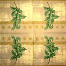 211 Weihnachten Blumen - 3-lagig - CS