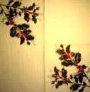 124 Weihnachten Blumen - 3-lagig - Ihr