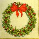 162 Weihnachten Blumen - 3-lagig - Ihr