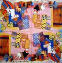 143 Tiere Afrika: Diverse - 3-lagig - Erdmännchen - ppd - Ahlers-Langenfeld - Bistro