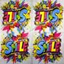 TX-709 Text - 3-lagig - Home Fashion - SMILE