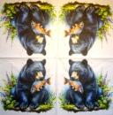 092 Bären Weihnachten - 3-lagig - ppd - Two Can Art