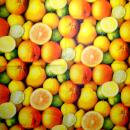 077 Lemons,  Oranges - 3 ply