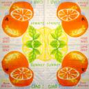 ZIT-821 Lemons, Oranges - 3-ply - Ciao Summer !