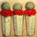 129 Weihnachten Blumen - 3-lagig - Ambiente